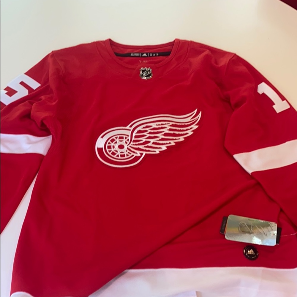 Custom Jakub Vrána Detroit Red Wings Jersey